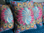 Hand-Stitched Canvas Pillows