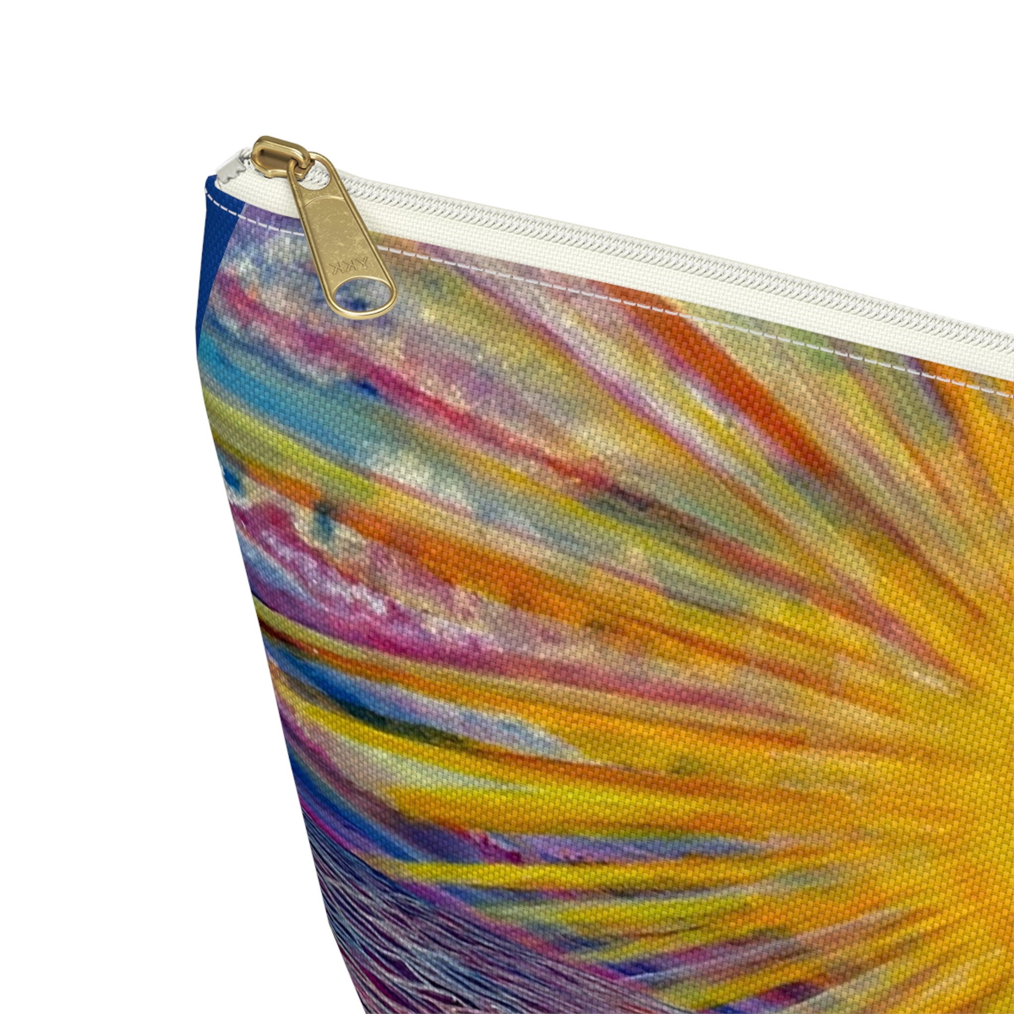 Sunset Vibes T-Bottom Accessory Pouch, Makeup Bag, Travel Organizer, Gift for Her, Summer Essentials, Beach Accessories