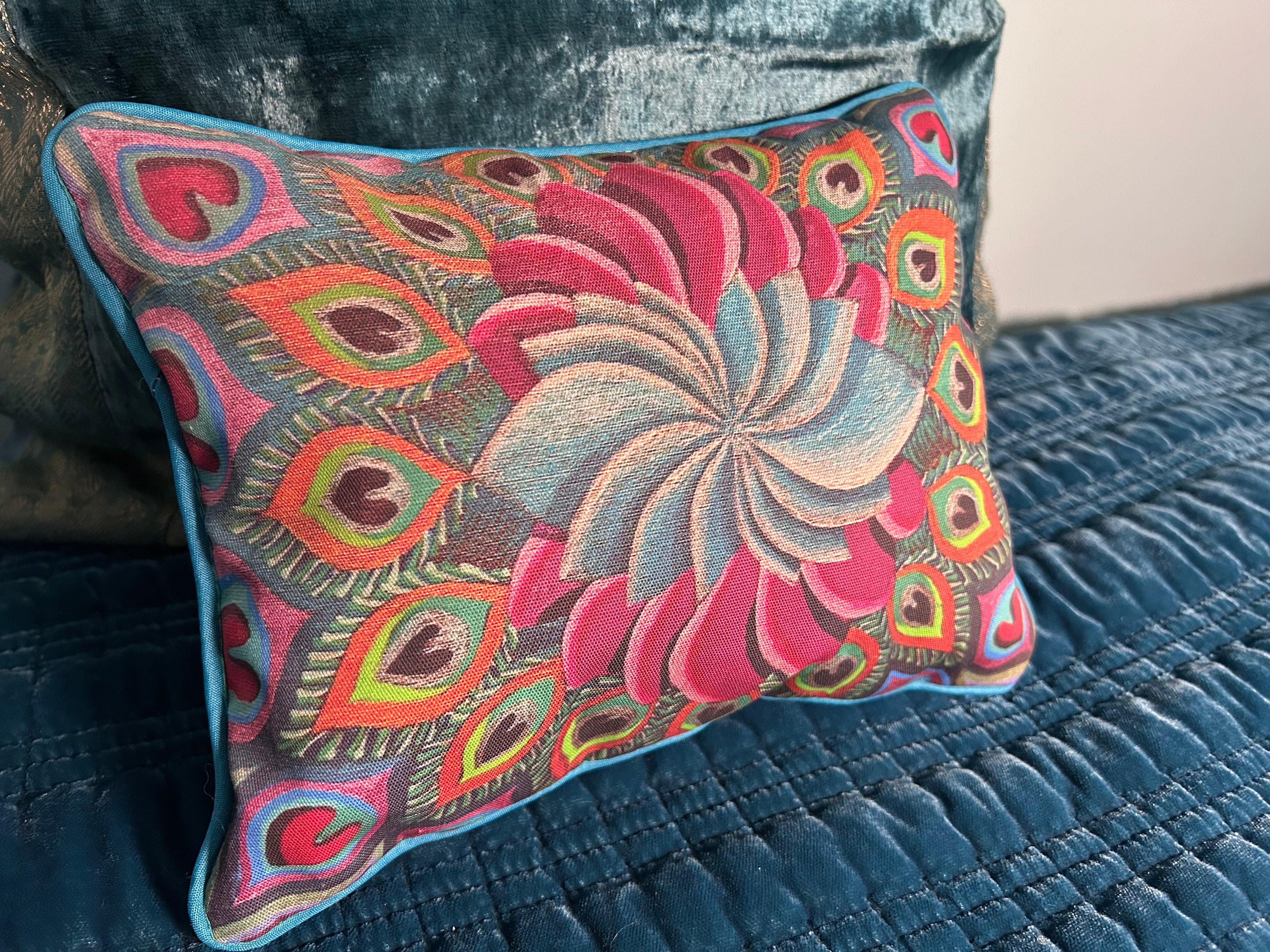 Hand-Stitched Canvas Pillows