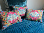 Hand-Stitched Canvas Pillows